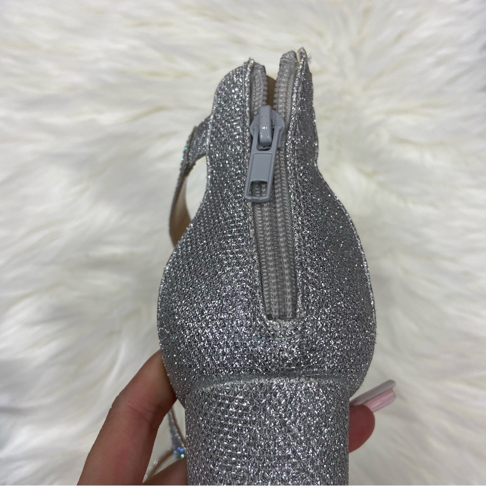 Silver Rhinestone Heels - Picture 4 of 4